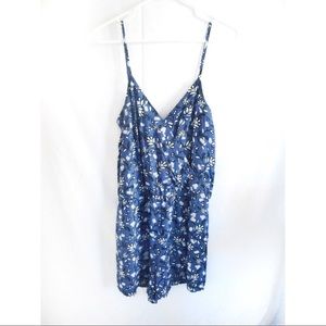 NWT Floral LOFT Petite Wrap-Style Romper MP